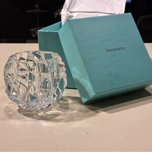 Tiffany & Co. Faceted Crystal Holder